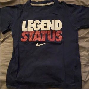 Nike youth legend shirt